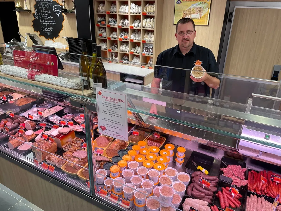 Mickael Doire, gérant de Tradition Sarthoise à Changé 