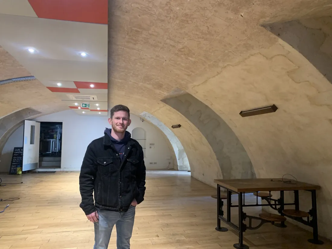 Avant l'ouverture du "Levrette Café" au Mans, près d'un mois de travaux est nécessaire.