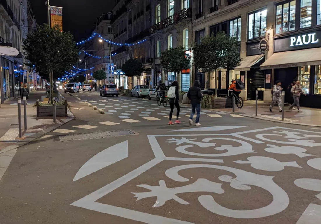 Rouen, la rue Jeanne-d'Arc