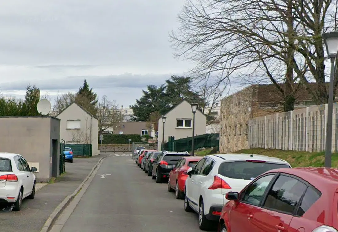 A Blois, la rue Ampère
