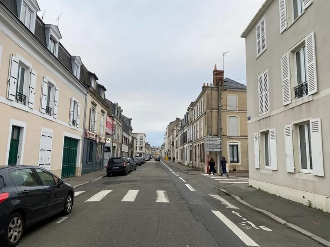 Au Mans, la rue Chanzy dans son état actuel