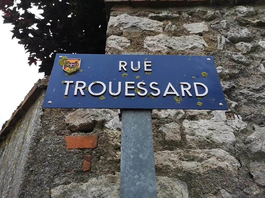 A Blois, la rue Trouessard