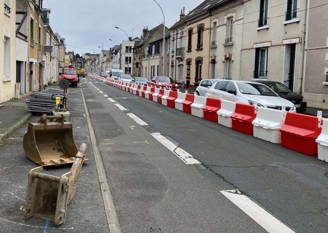 Au Mans, les travaux débutent dans la rue Voltaire