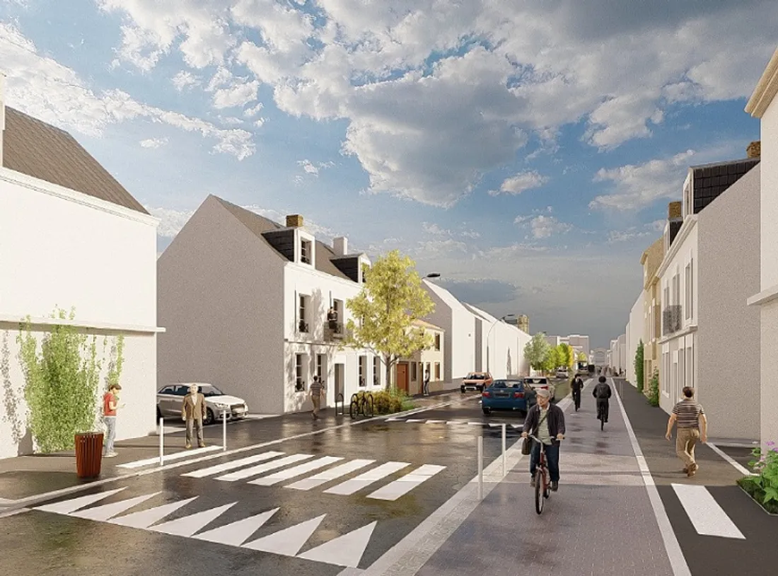 Vue d'artiste après travaux