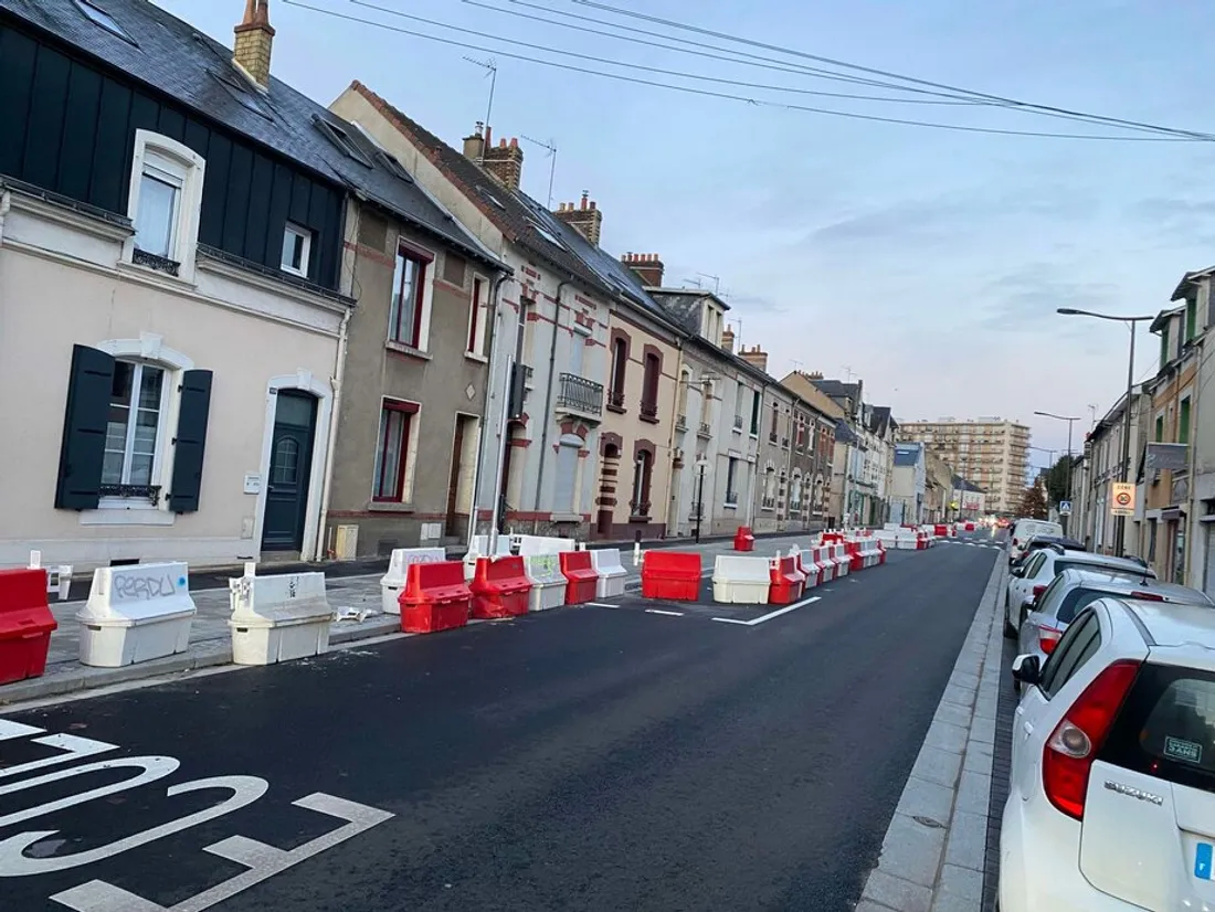 Au Mans, la rue Voltaire a connu d'importants travaux