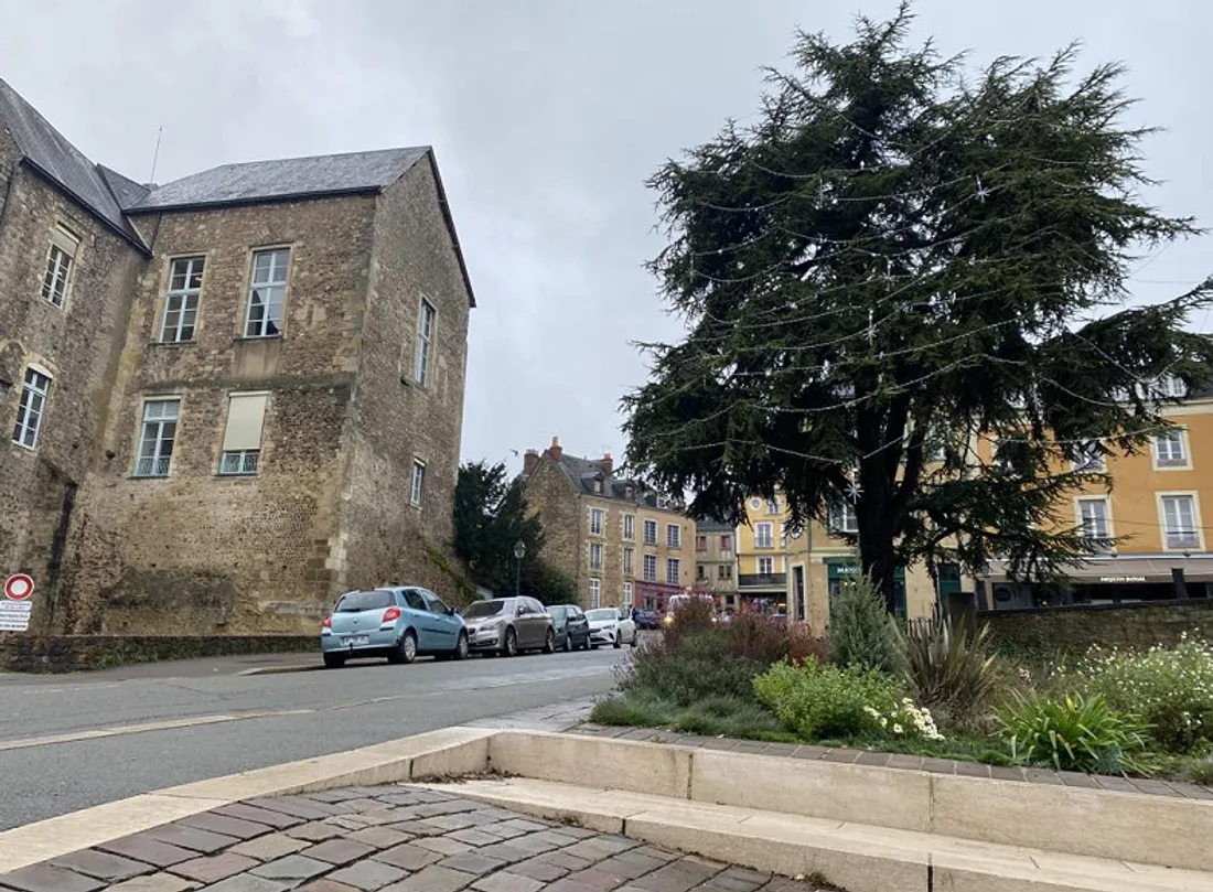 Au Mans, la rue de la Comédie