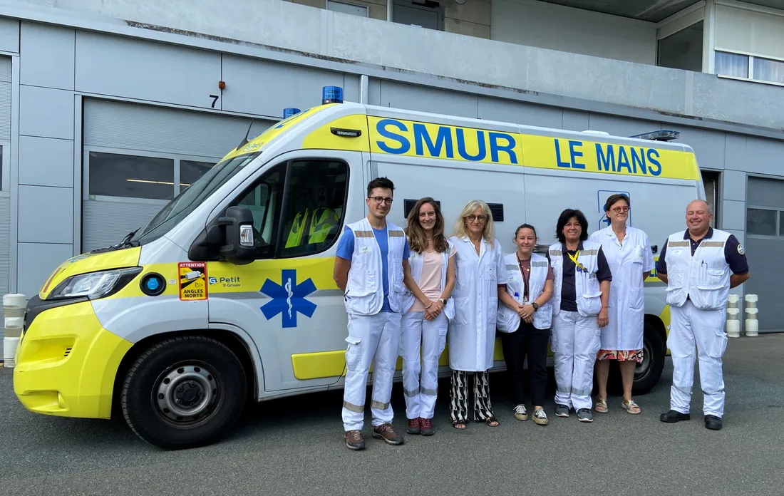 Le SAMU 72 assurera des missions autour des différents sites olympiques cet été, avec le SAMU 75.