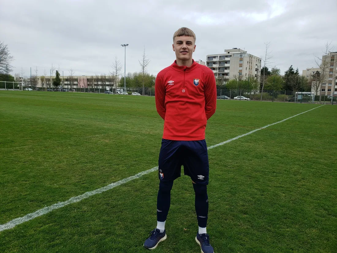 Norman Bassette prêt à jouer la demi-finale de Gambardella