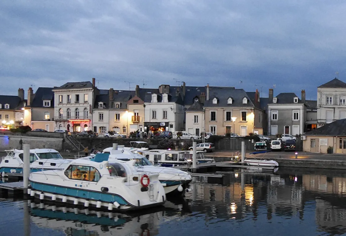 Sablé-sur-Sarthe, le port