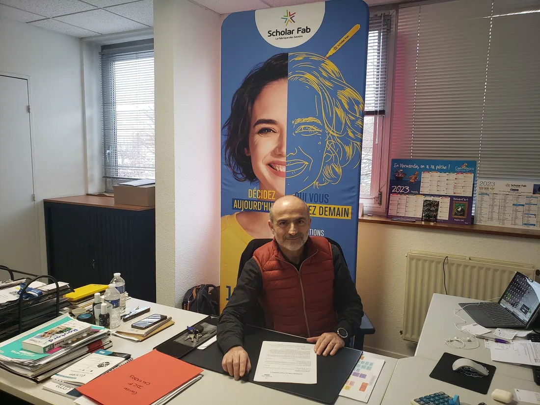 Cyril Barranco, directeur général de Scholar Fab
