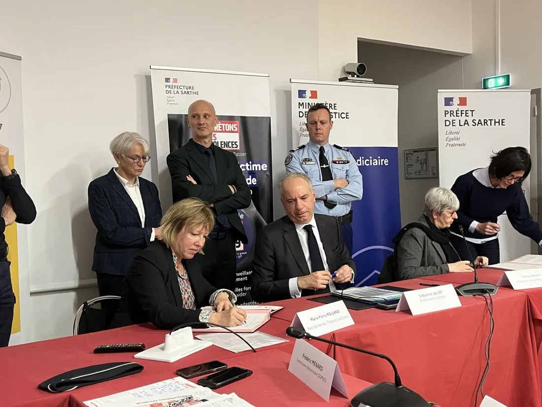 En Sarthe, des dispositifs sont mis en place pour lutter contre les violences faites aux femmes.