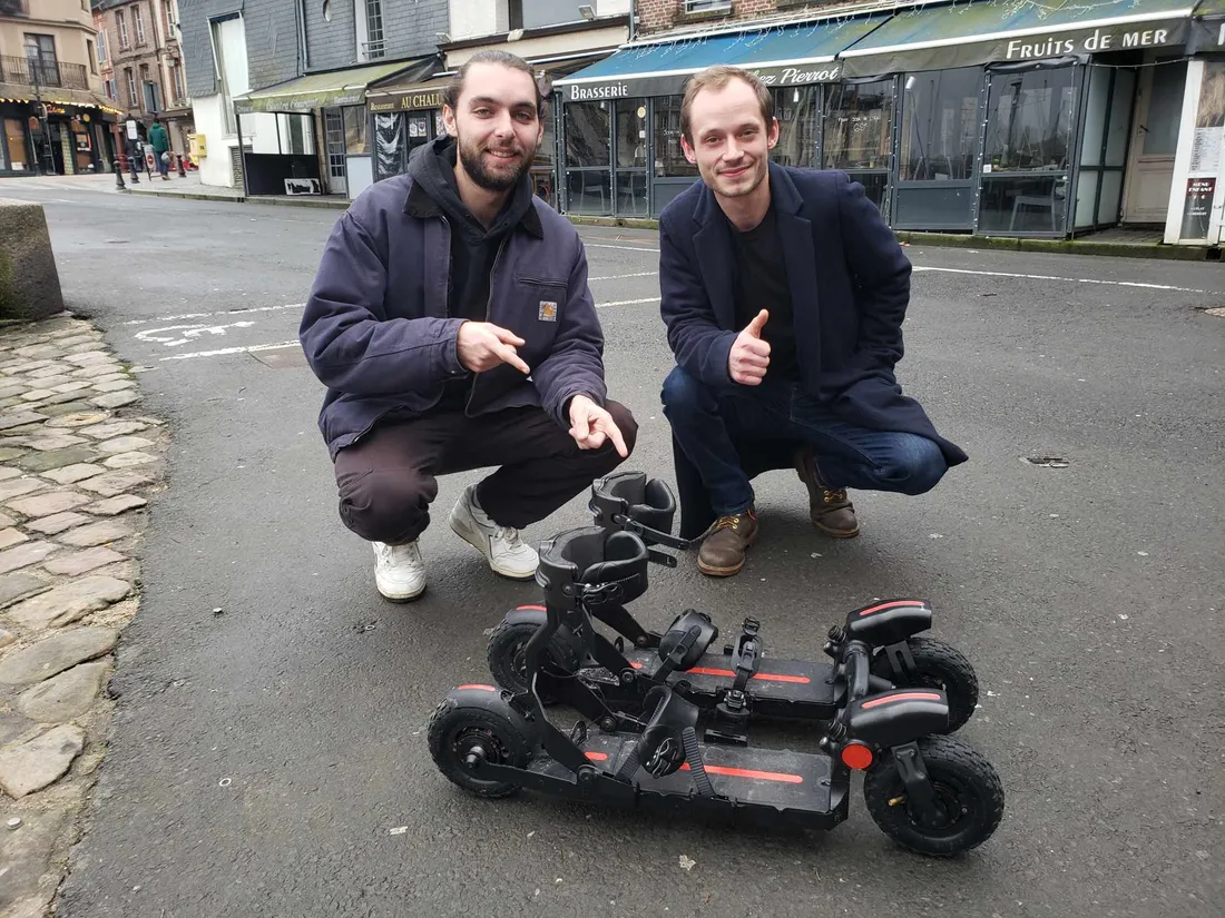 Deux des fondateurs de skwheel