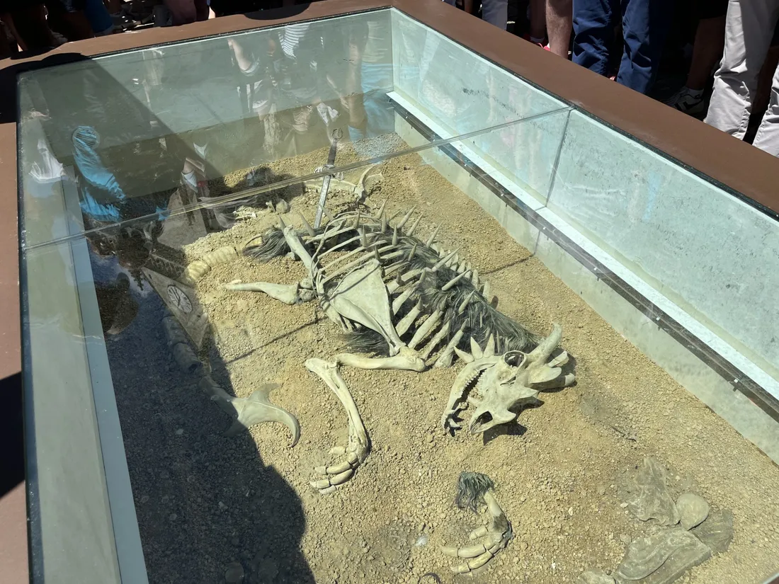 La légendaire Velue vivrait au bord de l'Huisne.