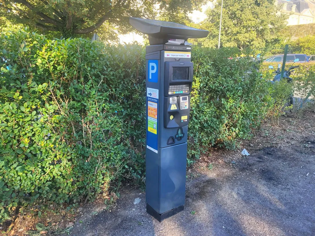 Un horodateur à Caen