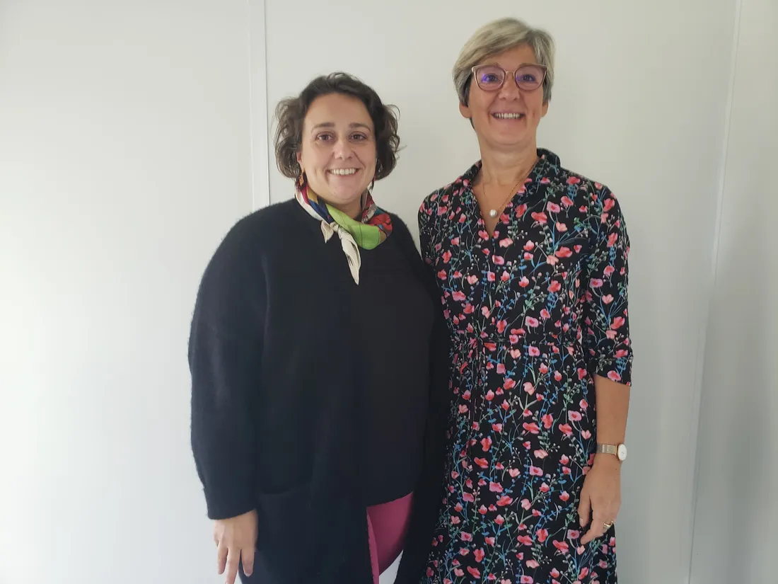  Hélène Kozaczyk et Véronique Coutance, respectivement co-présidente et trésorière de SVS 14