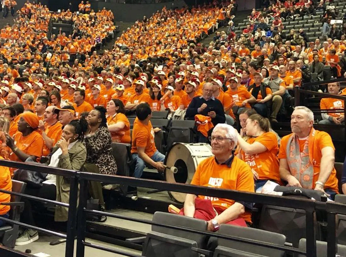 Nombreux étaient les supporteurs du MSB à Bercy en 2019