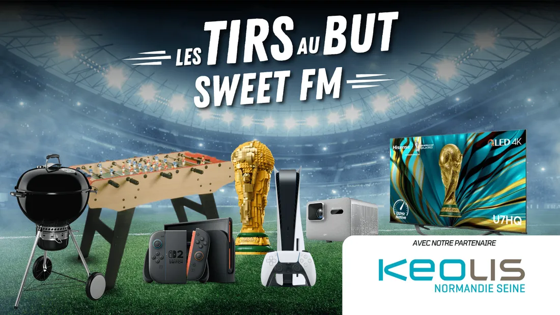 Coupe du Monde : faites le plein de cadeaux avec Sweet FM et Keolis Normandie Seine !