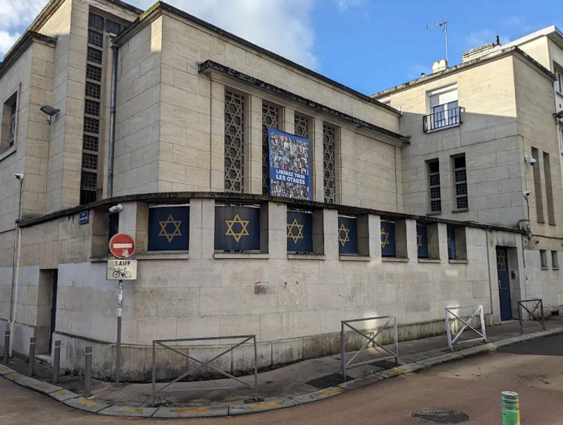 A Rouen, la synagogue