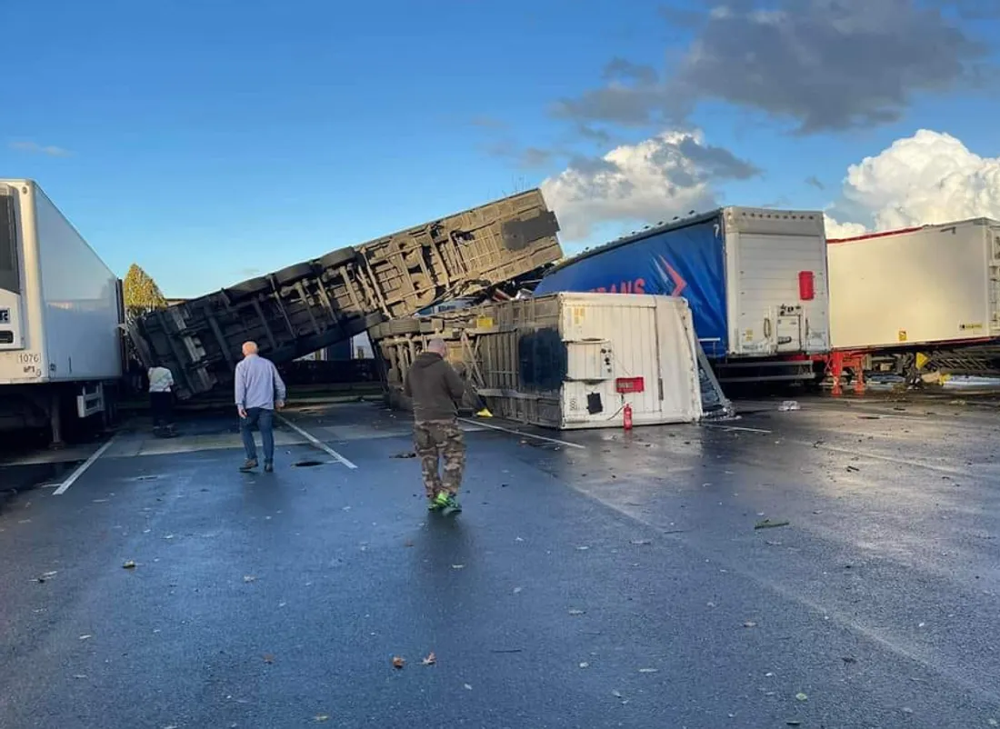 Des rafales à plus de 130 km/h dans le secteur de Beuzeville