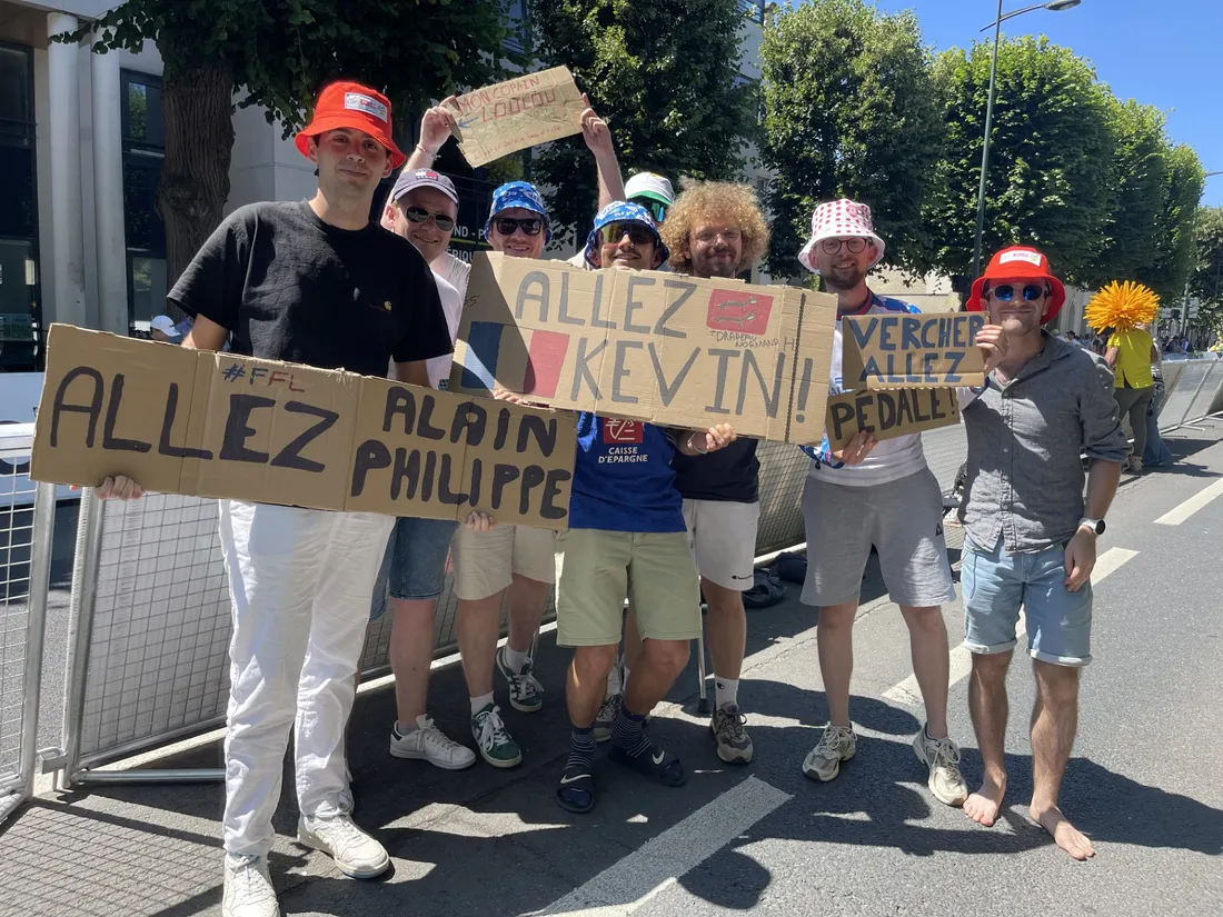 Tour de France Caen supporters
