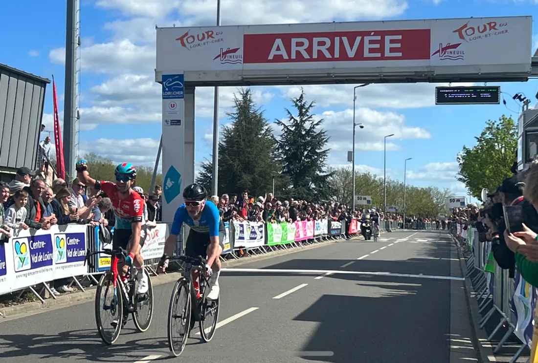 L'arrivée de la première étape du Tour du Loir-et-Cher