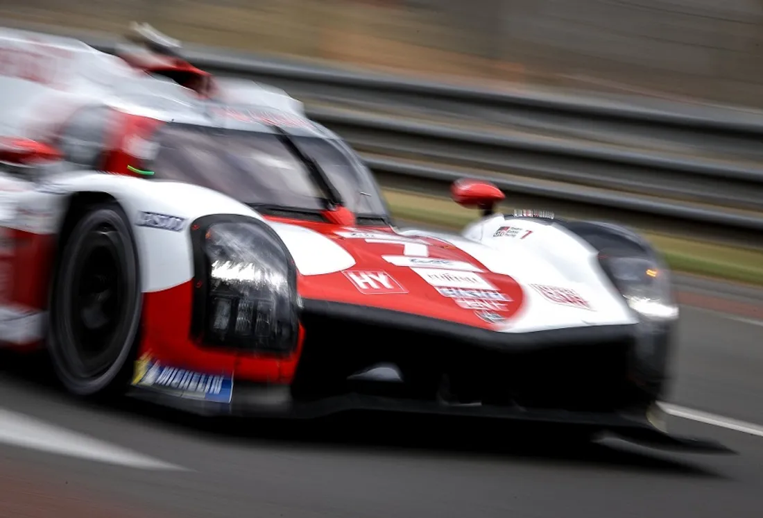 La Toyota #7, engagée sur les 24 Heures du Mans édition 2022