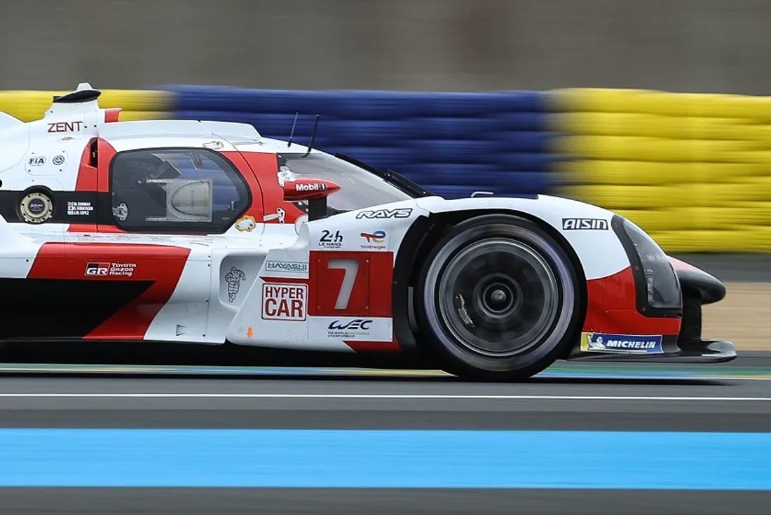 Meilleur temps sur la "Journée test" pour Toyota