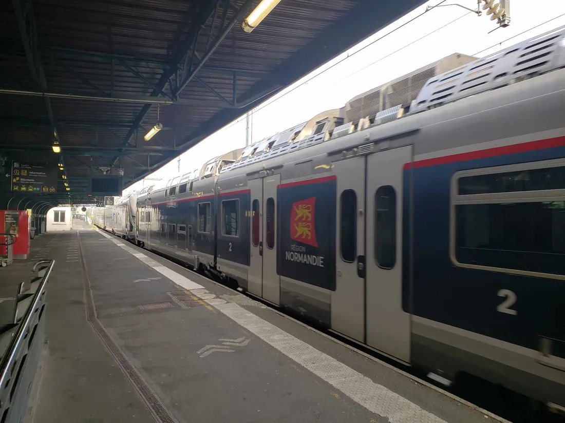 Ligne Paris-Caen-Cherbourg travaux