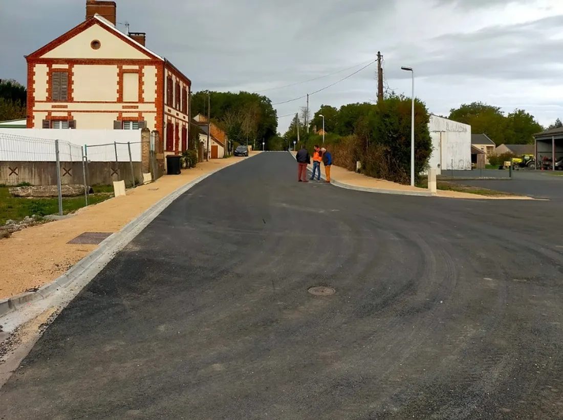 Travaux en cours à Lamotte-Beuvron