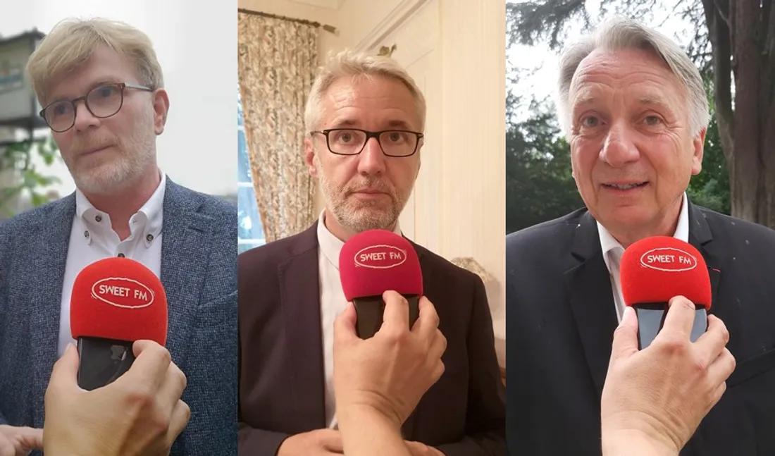 Marc Fesneau, Christophe Marion et Roger Chudeau sont les trois députés de Loir-et-Cher.