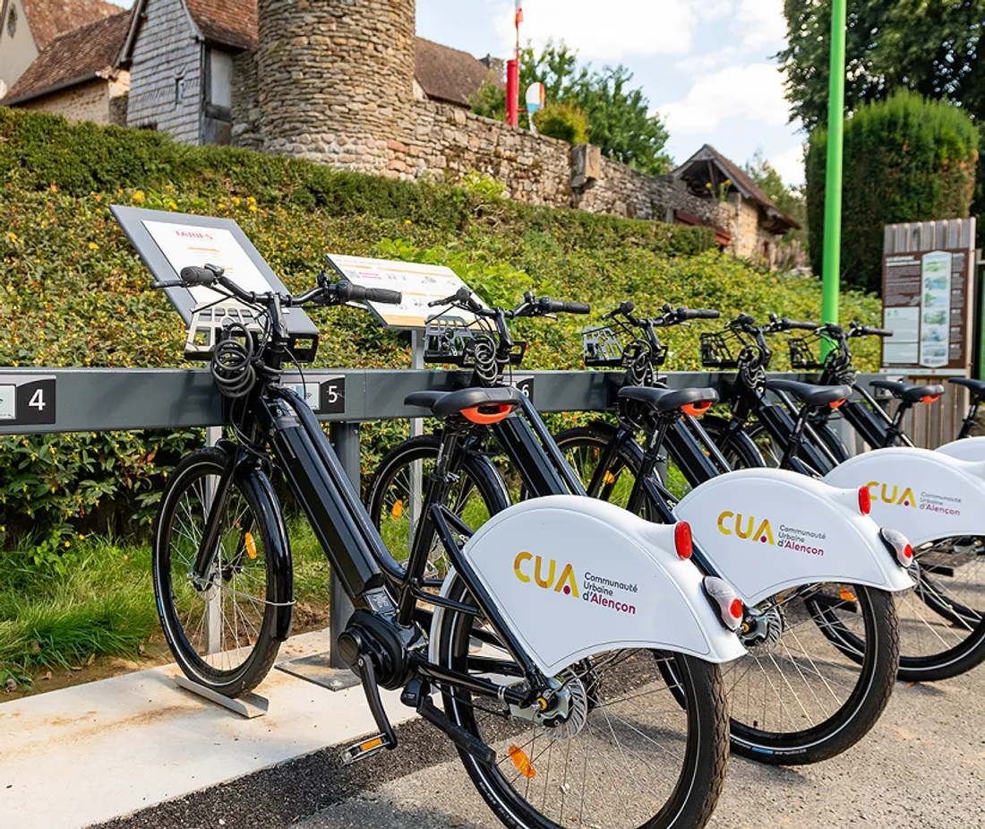 Chouette ! Des vélos en libre-service !