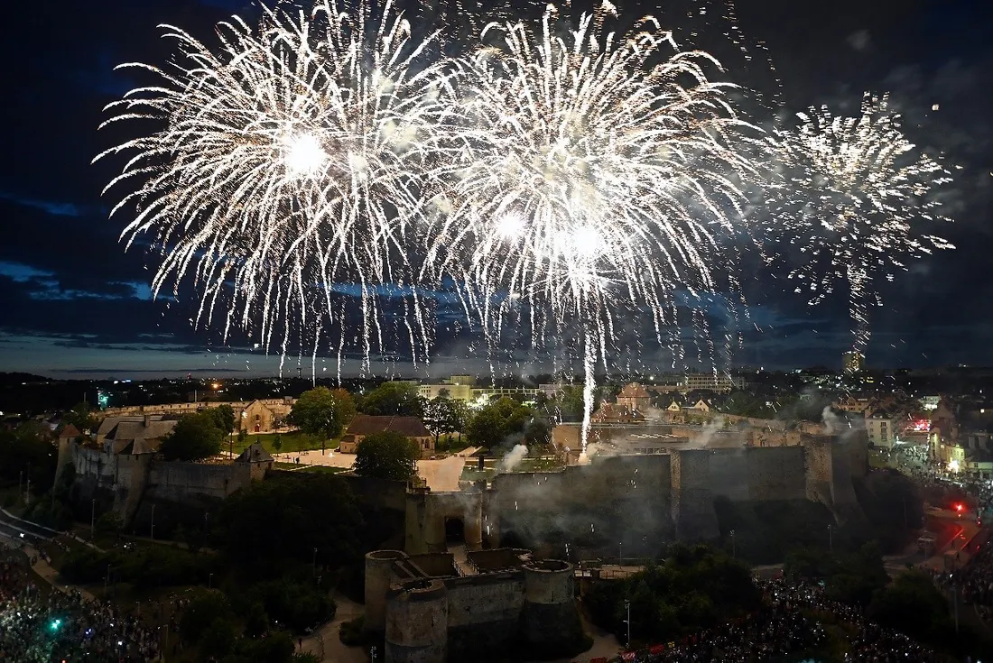 Feu d'artifice de Caen