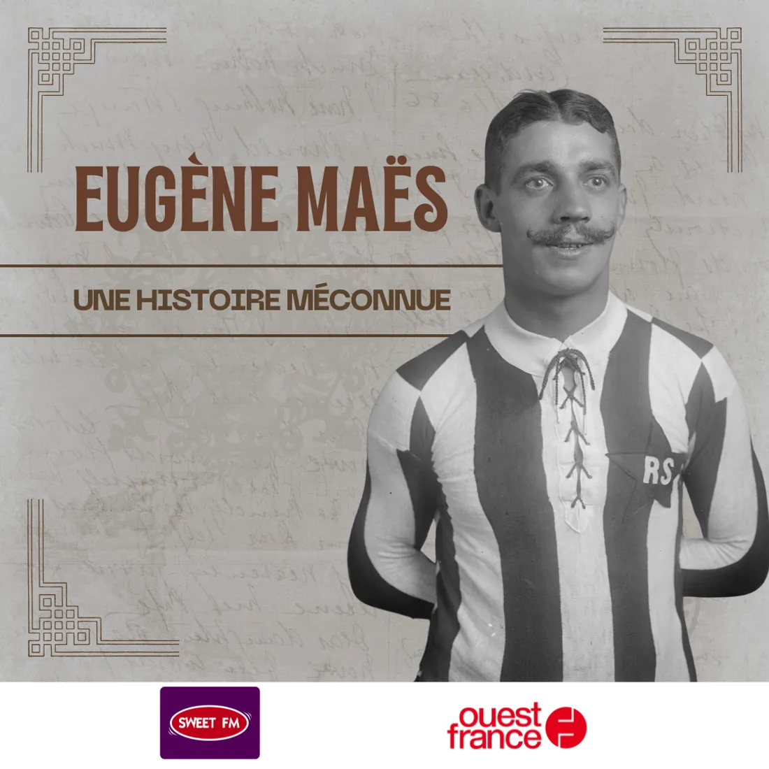 Le visuel du podcast consacré à Eugène Maës