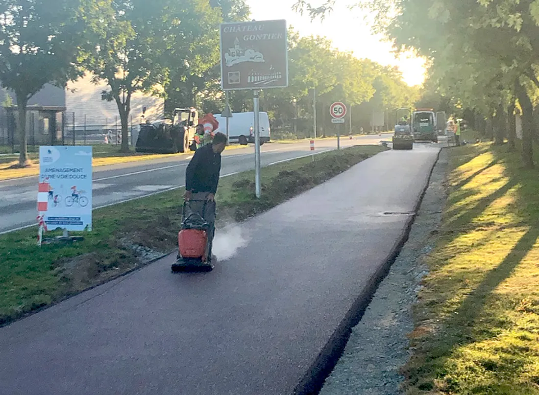 A Château-Gontier, on vise l'aménagement de 20 kilomètres de voies douces