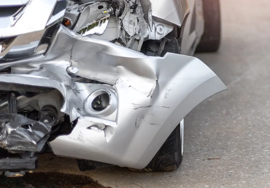 Voiture accidentée