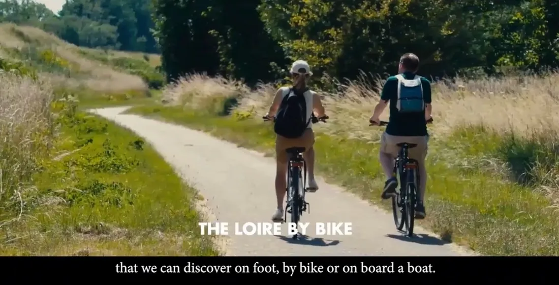 Un extrait du film visible sur les écrans passagers des avions d'Air France.