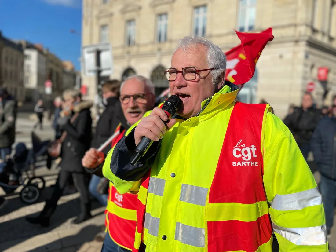 Xavier, animateur CGT