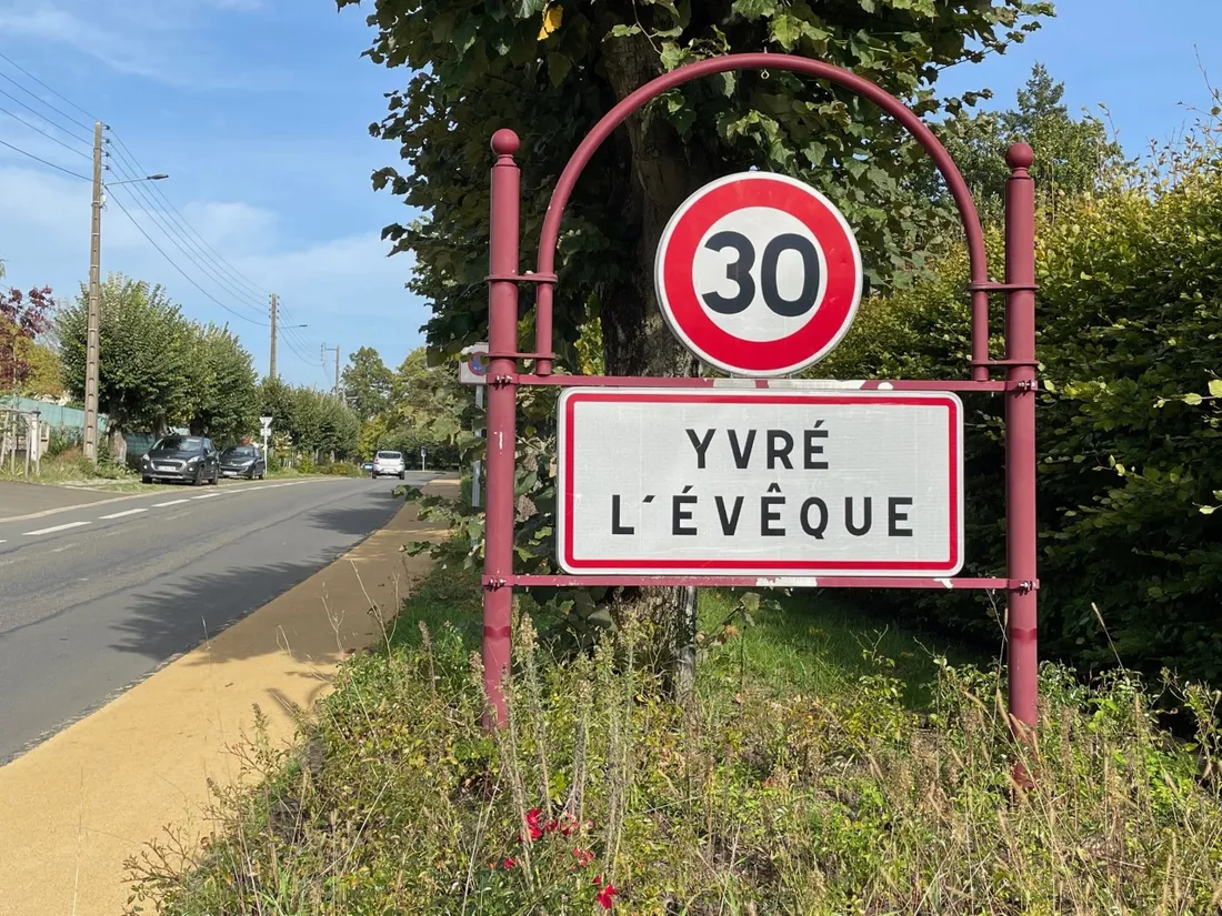 La commune d'Yvré l'Eveque
