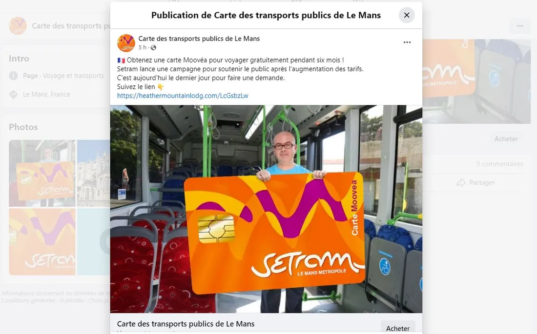 Le Mans : arnaque aux abonnements Setram 