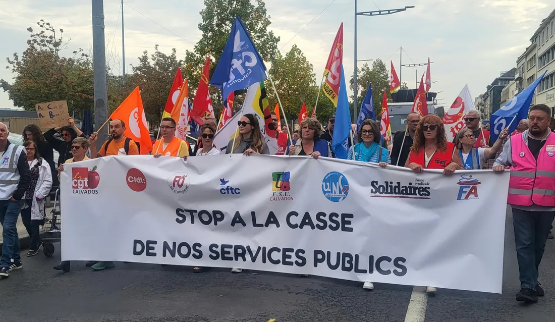 Grève Caen 29 septembre