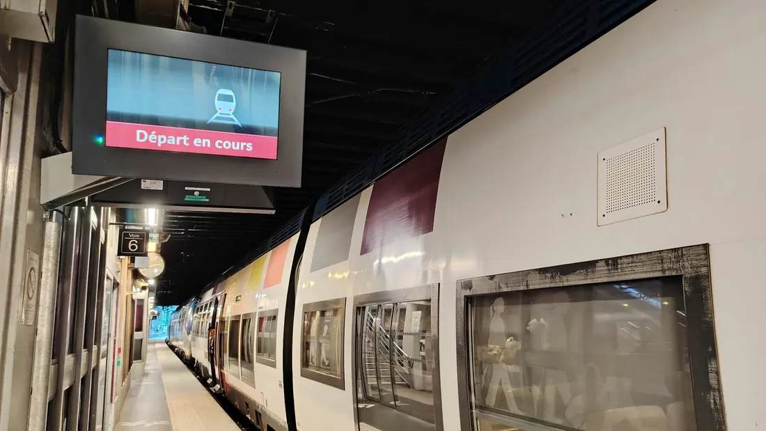 Reprise trafic Rouen-Caen