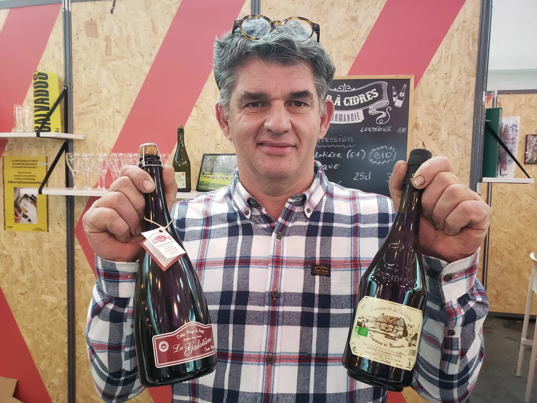 Jean-Luc Olivier, producteur de cidre