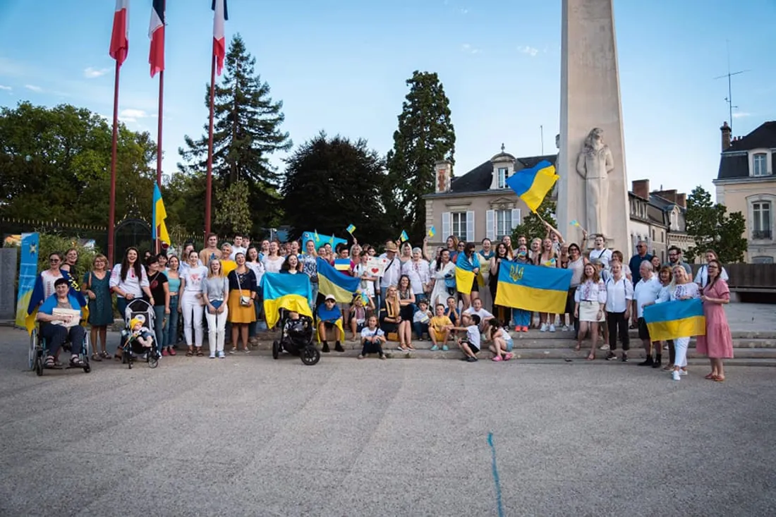 Rassemblement ukraine le mans