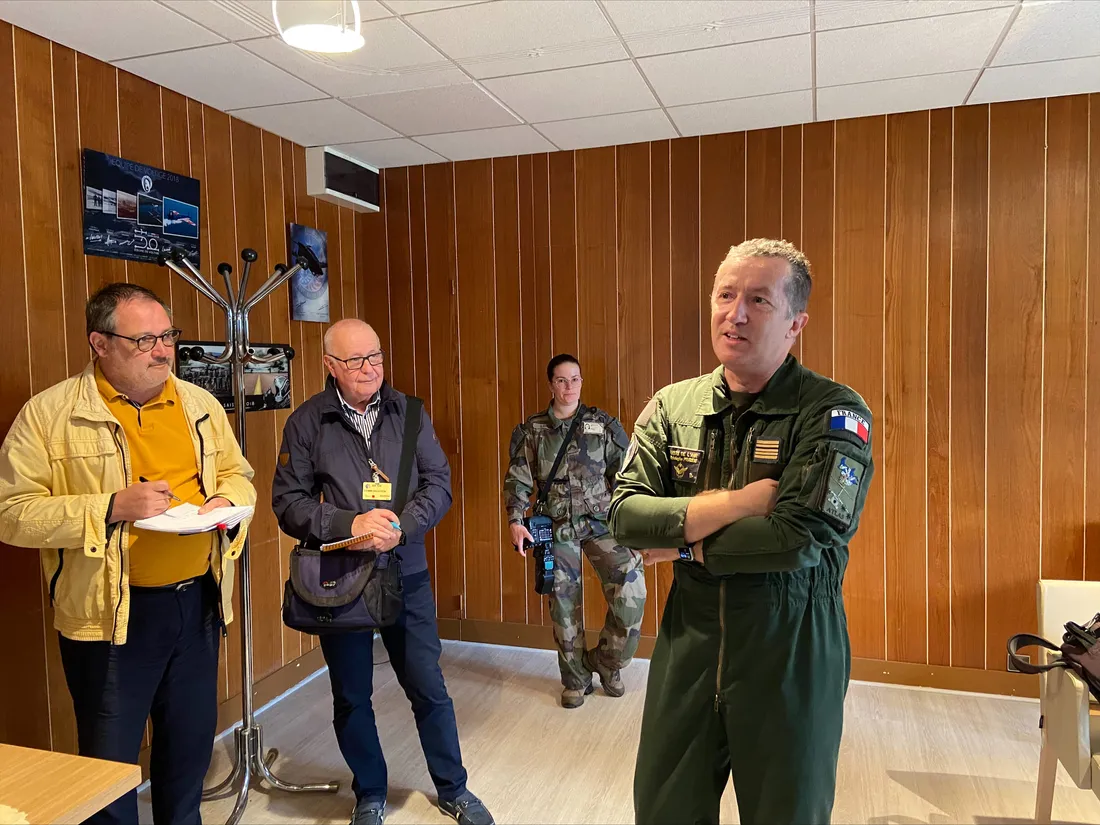 Le commandant Christophe Piubeni