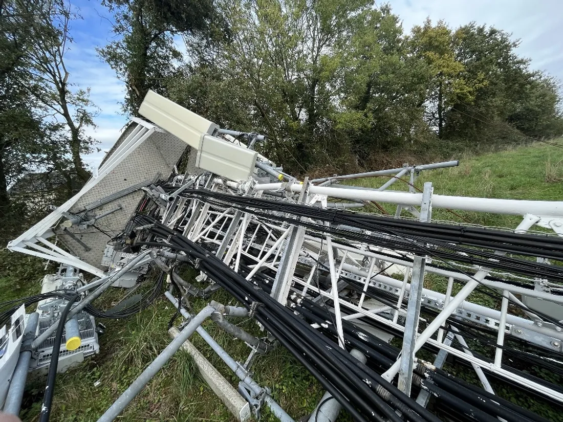 Gros dégâts sur les antennes