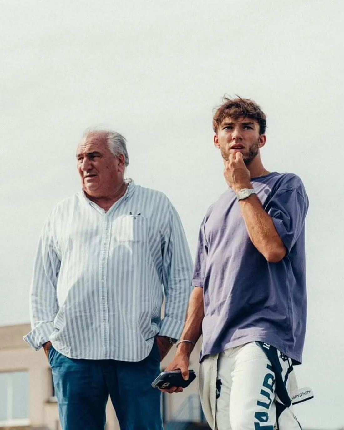 Jean Jacques et Pierre Gasly