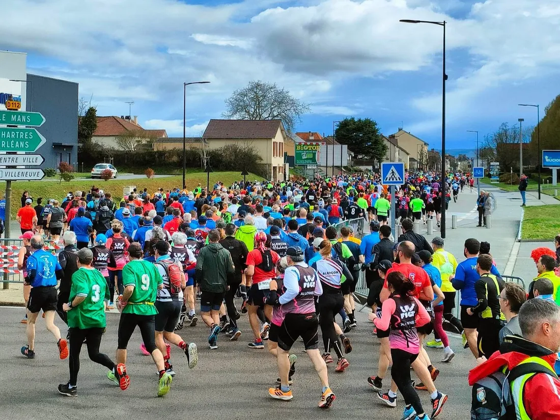 Départ Médavy 2023