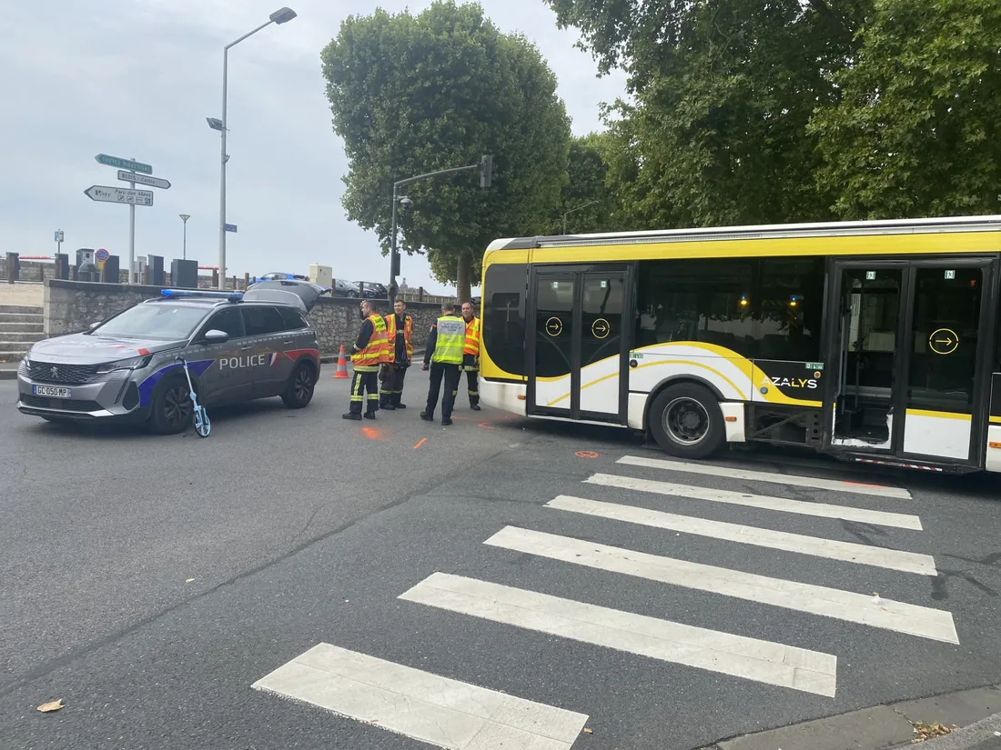 Accident bus Azalys