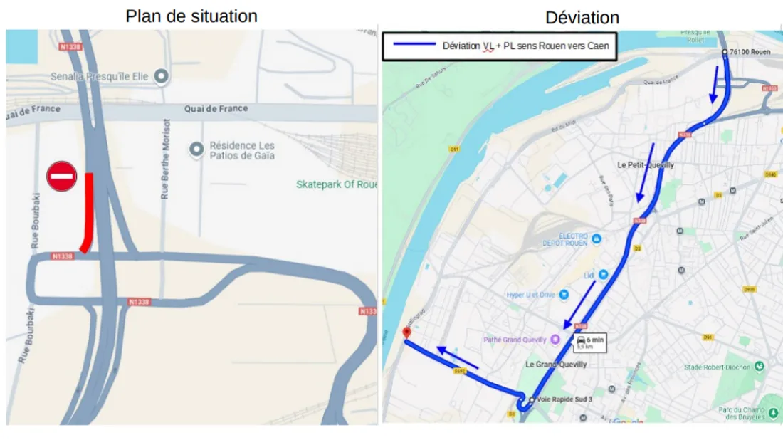 Travaux raccordement Sud 3