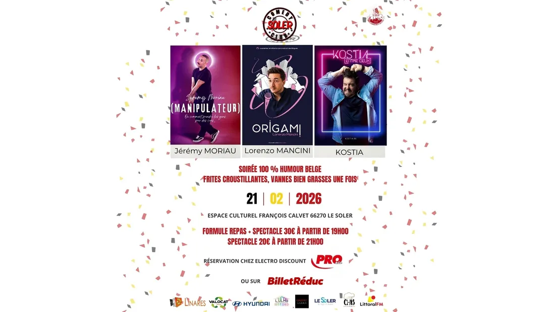 affiche le soler comedy club